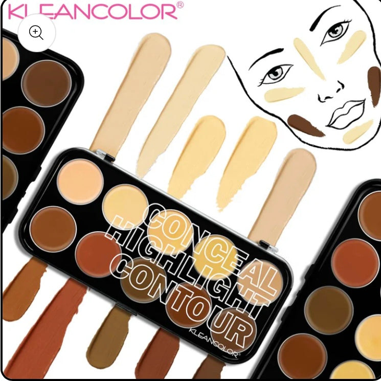 Conceal, Highlight, Contour Cream Palette