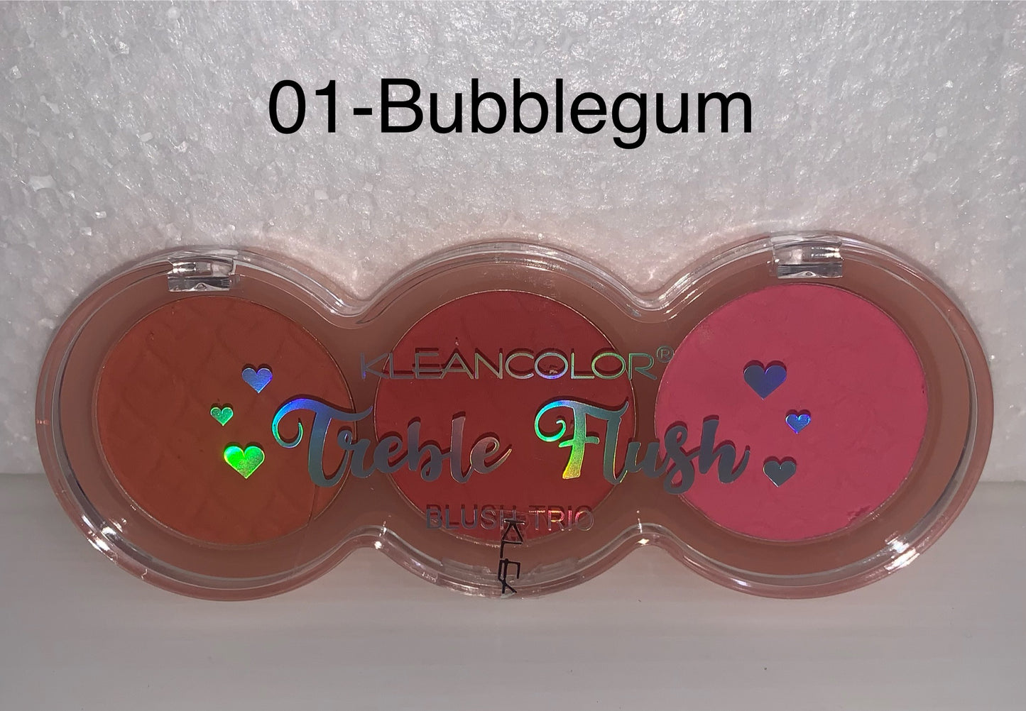 Treble Flush Blush Trios