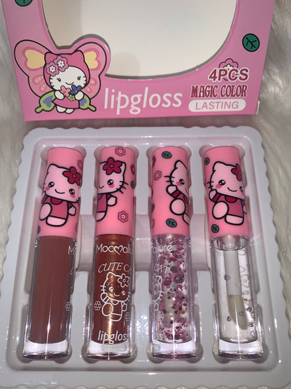 Hello Pink Lip Gloss Set