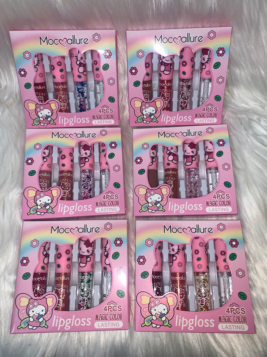 Hello Pink Lip Gloss Set