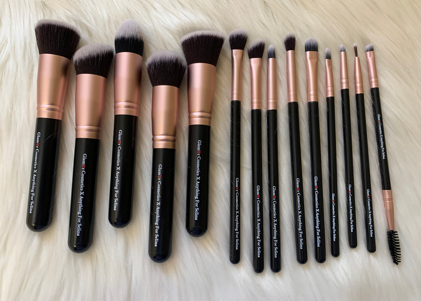 Glamor Cosmetics X Anything For Selina Brush Set